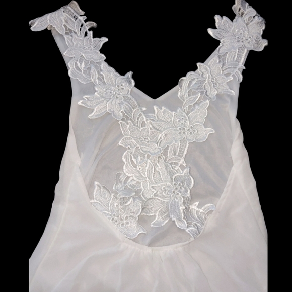 Long Flowy Lace Dress/Top Size S - Picture 4 of 6